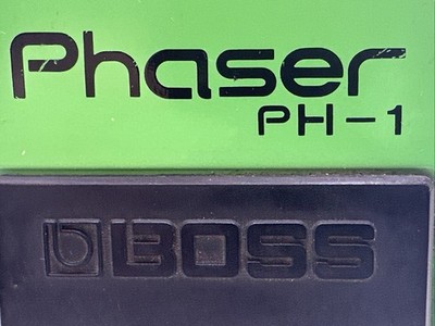  BOSS PH-1 Phaser Guitar Effect Pedal MIJ Long Dash Silver Screw 9v USA Seller