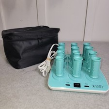 Calista Tools Hot Wavers Heated Rollers Curlers Set Of 12 Travel Case No Clips