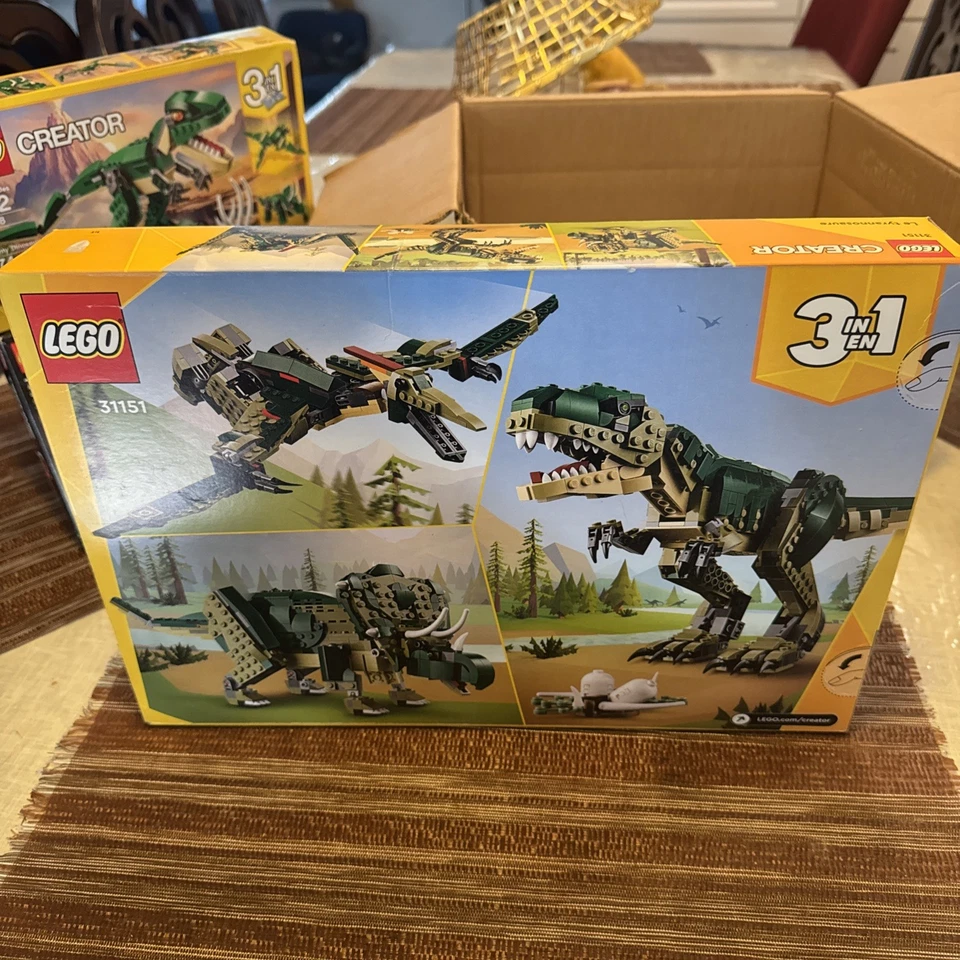 LEGO CREATOR: T. Rex (31151) 3 en 1 Tyrannosaurus - Nuevo/Sellado Foto 2 de 4