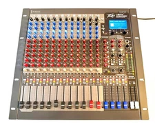 MINTY Peavey 16FX 16 Channel 4 Bus Studio Effects Mixing Console Mixer Board *M