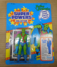 Vintage 1985 Kenner DC Super Powers Martian Manhunter Figure Open Box Unpunched
