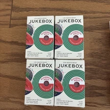 4 Pack Jukebox Watermelon Disco Natural Body Bar Soap 4.5 oz ea Dr. Squatch *New