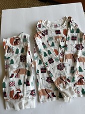 The Children's Place Unisex Kid's Animal Snug Cotton Pajama Set CN6 White Size 8