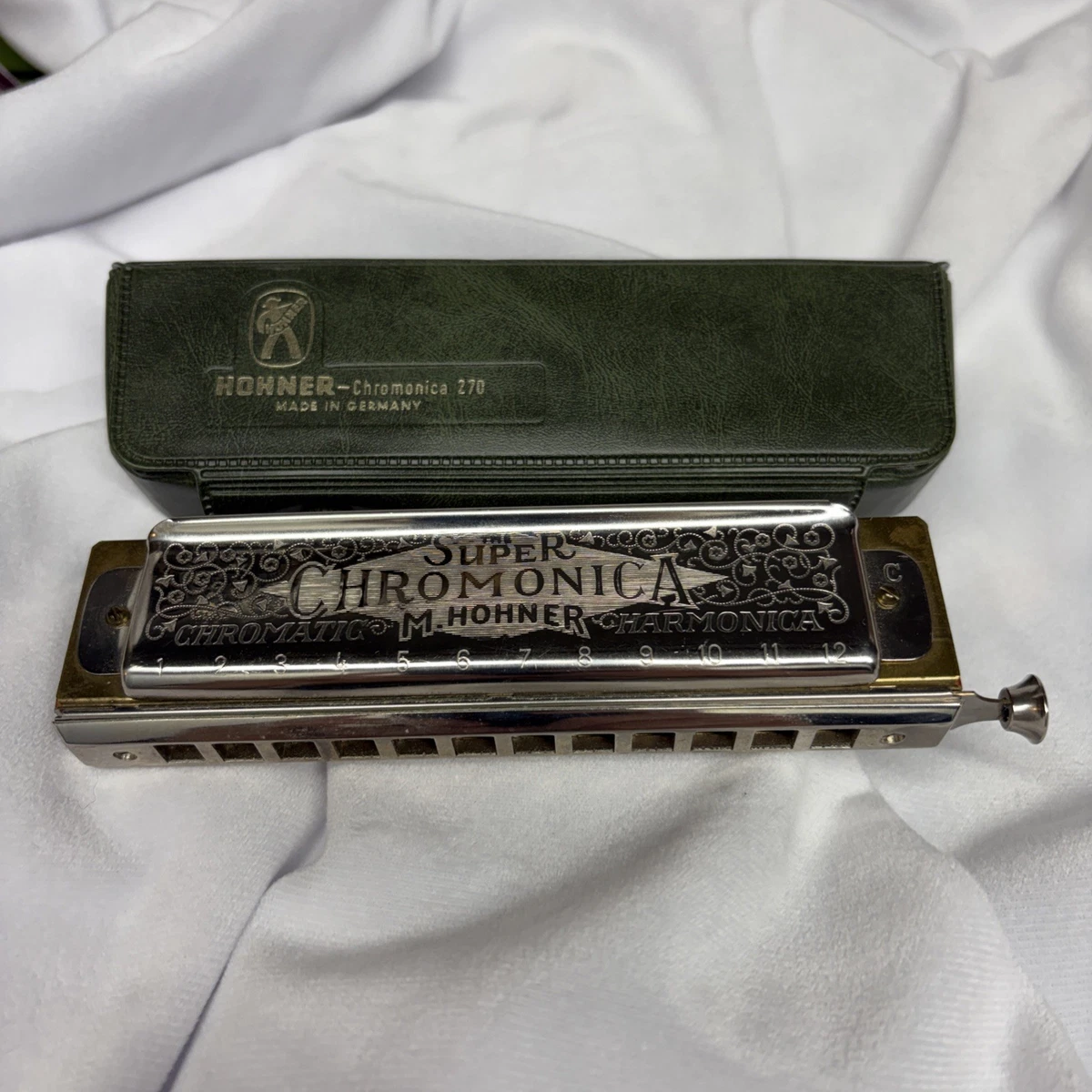 Hohner Chromonica 270 ケース付き Hohner Super Chromonica 270 Deluxe - Smooth & Refined Tone
