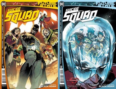 2021 FUTURE STATE:  SUICIDE SQUAD #'s 1, 2 COMPLETE SET NM/M