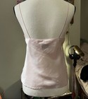 Victoria's Secret Women's Pink Satin Lace Trim Spaghetti Strap Camisole S — photo 3