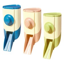 Pet Feeding Funnel Cage Mount Hamster Rabbit Feeder for Crates Automatic Pet