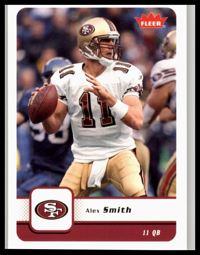 2006 Fleer #83 Alex Smith