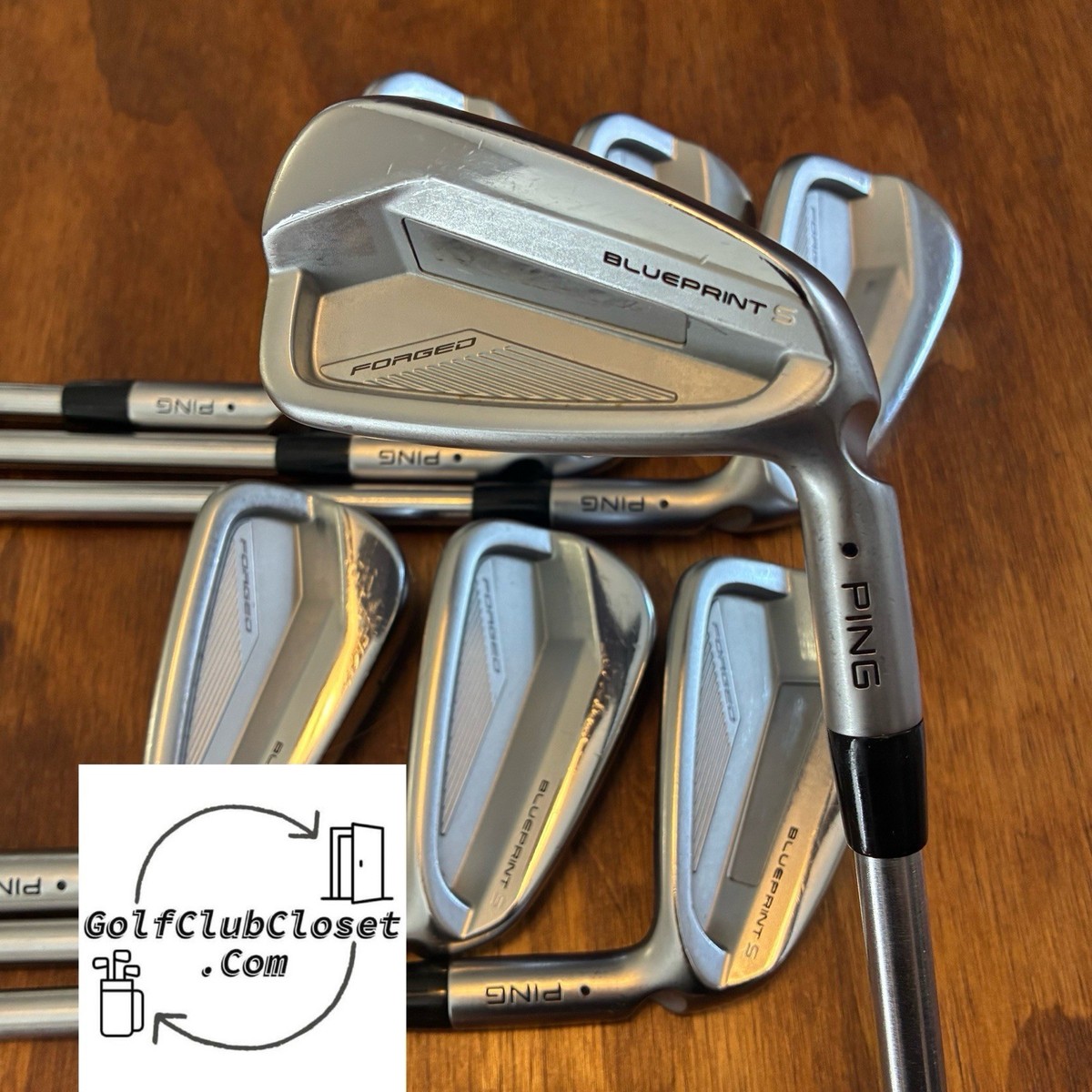 PING Blueprint S Iron Set / Black Dot 4-PW Stiff Project X IO +1/2