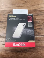 Sandisk Extreme Portable 2TB SSD (SDSSDE51-2T00-AW25) Brand New & Sealed Package