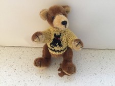 Vintage Handmade Miniature Bear  Jack  by Mary Bures 3.5  Tall