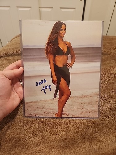 Auto Anna Jay Hand Signed Autographed 8x10 Photo AEW Dark Order Highspots COA