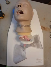 NASCO LIFE FORM CPR DUMMY HEAD CREEPY HALLOWEEN GAG EX CON