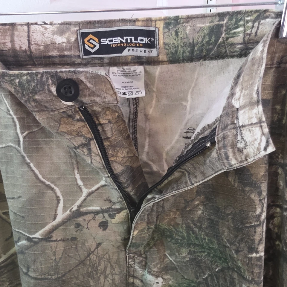 Scent Lok Hunting Pants Men’s 2XL (40W/30L) Camo Adjustable Waist Cargo Outdoor - Image 4 of 4