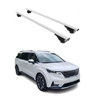 DachträGer GrundträGer FüR Kia Carnival 2021-2026 75Kg Stahl Silber 2 Tlg