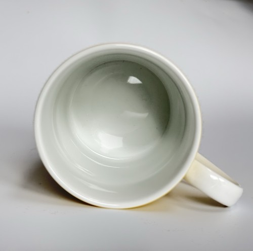 John Lewis Porzellan Osterhase Becher Hase gelb gepunktet -O40 - Bild 4 von 4