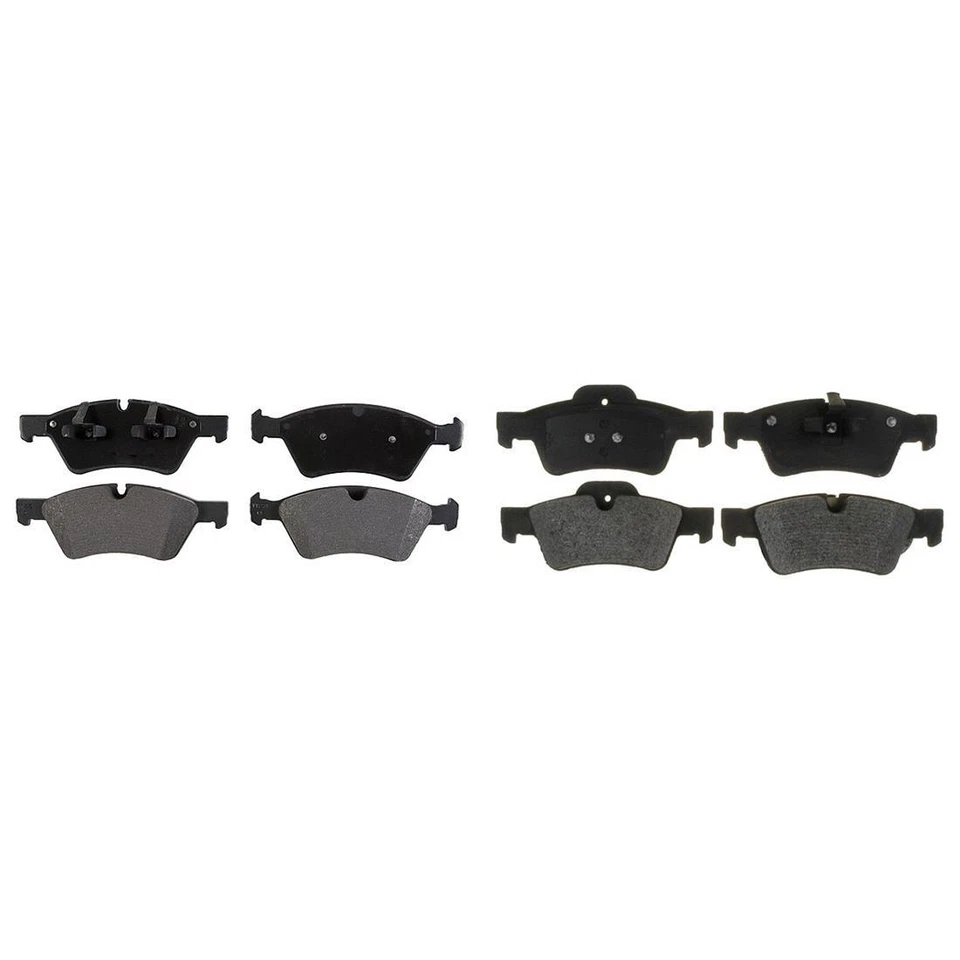 Pastillas de freno metálicas Element3 para Mercedes-Benz GL320 2009 2008 2007 delanteras y traseras Foto 4 de 4