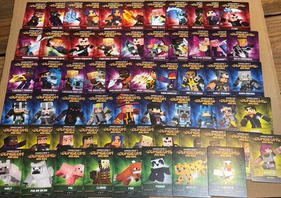 Minecraft Dungeons Arcade Cards Series 5 (#1-#60) Base Set
