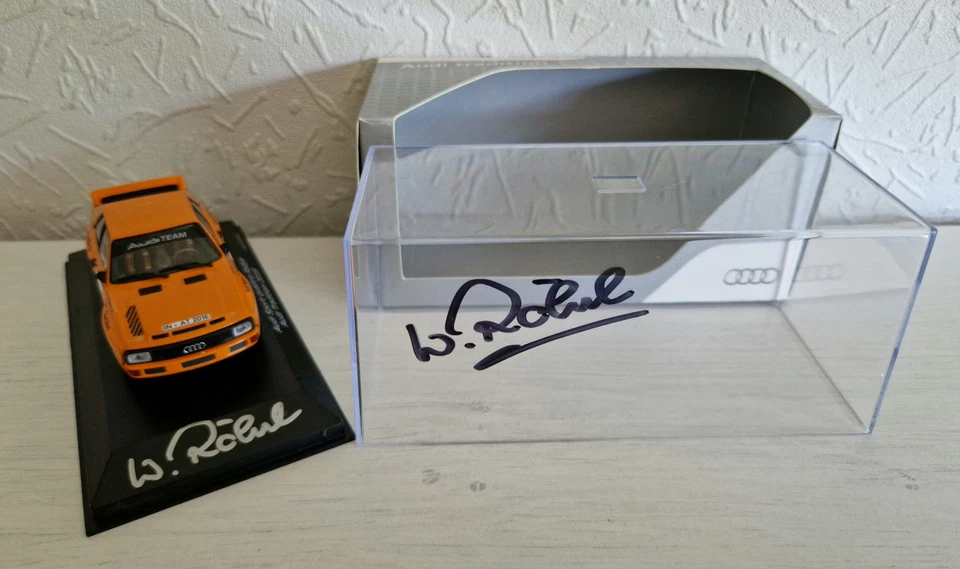 Audi Sport Quattro Rallye Audi Tradition 2016 #3 W.Röhrl Org.Signiert Minichamps - Bild 4 von 4