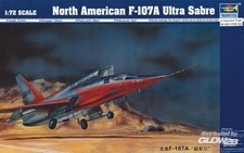 Trumpeter: North American F-107 A Ultra Sabre in 1:72 [9361605]