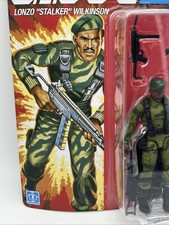 Lonzo Wilkinson G.I. Joe Retro Action Figure MOC Stalker Wave 4