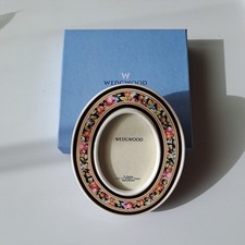 Wedgwood Clio, England, Porzellan, Bilderrahmen, Frucht-/Obstdesign, oval,  OVP