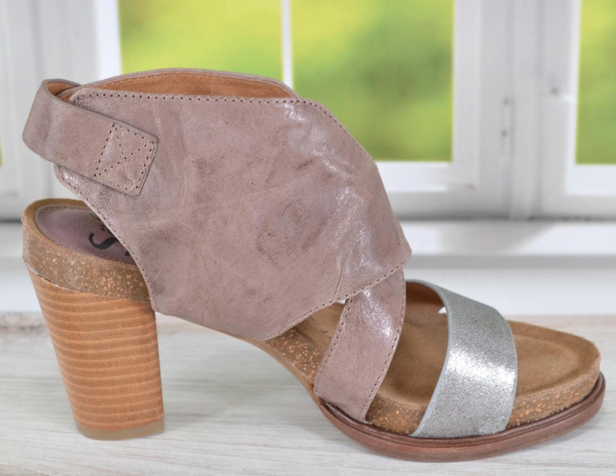 New SOFFT Women s CHRISTINE Leather Slingback Sandals Size 6.5