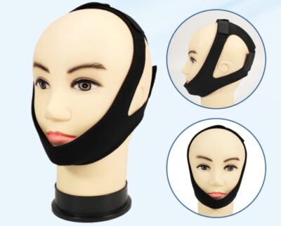 Anti Snoring Belt Sleep Stop Snoring Chin Strap Apnea Chin Care Support Straps  