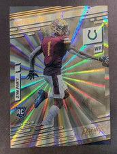 2021 Prestige Xtra Points Sunburst Parallel Rookie Mike Strachan #298 Colts