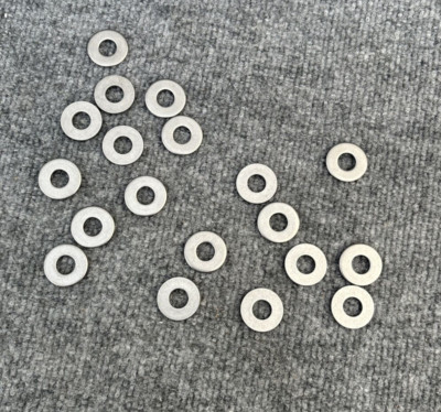 Lot Of 19 USS Washer 316 Stainless Steel 3/8'' Screw Size x 0.438'' ID x 1'' OD New