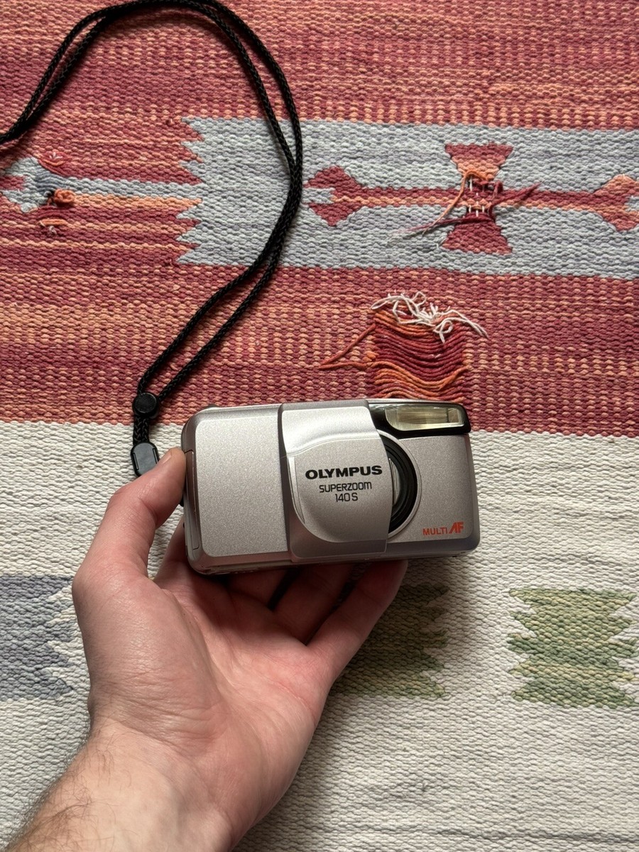 Vintage Olympus Suprezoom 140 S Multi AF Japan Camera Film