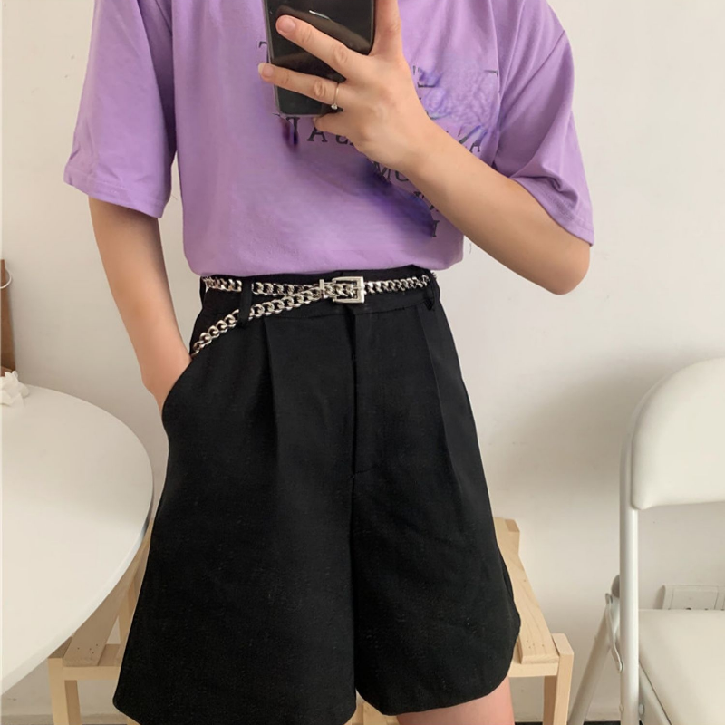 Women Men Metal Chain Belts Waist Accessories Punk for Jeans Women Men Metal Chain Belts Waist Accessories Punk for Jeans