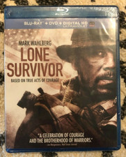 Lone Survivor (Blu-Ray/DVD/Digital HD, 2014) Factory Sealed