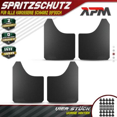 4x Universal Auto Spritzschutz Schmutzfänger für VW Golf III IV V VII VI VIII