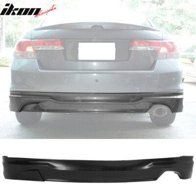 #ad Fits 11 12 Honda Accord Sedan OE Factory Style Rear Bumper Lip PU Diffuser Kit $174.99