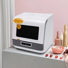 1200W Tabletop Dishwasher Portable Microcomputer Dishwasher 8L w/ Fan Drying