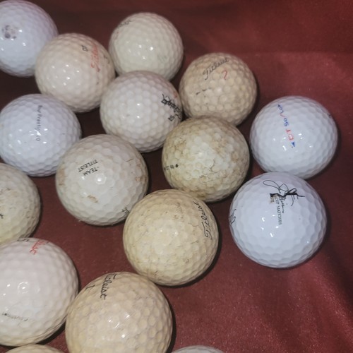 Mixed Lot of 58 Golf Balls Various Brands Of Titleist. Used - Picture 2 of 7