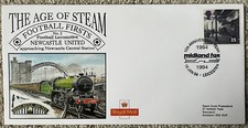 Newcastle United Midland Fox Anniversary 1994 ‘Large’ Dawn First Day Cover