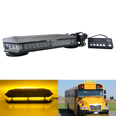 42 SMDs Auto Frontblitzer Warnleuchte Blitzlicht LKW Strobe Licht Gelb 12-24V