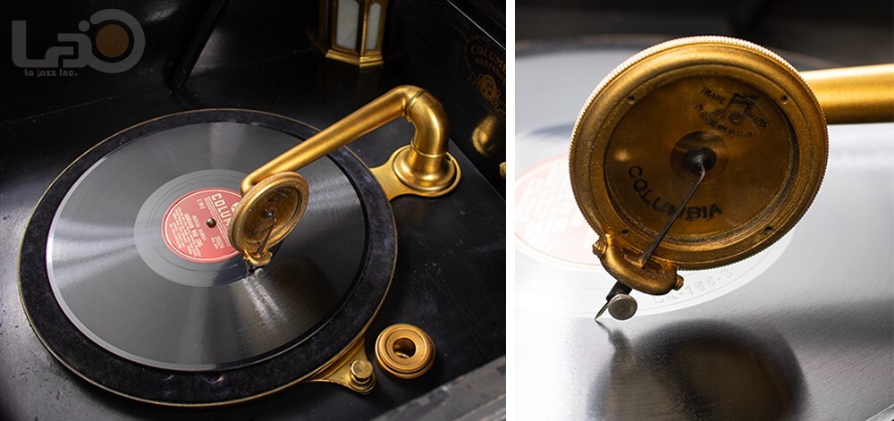 Columbia Grafonola P3-Adam Antique Phonograph (Worldwide Shipping