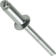Aluminum Pop Rivets 3/16" x 3/8" Flat Countersunk Head Blind 6-6 Qty 5000