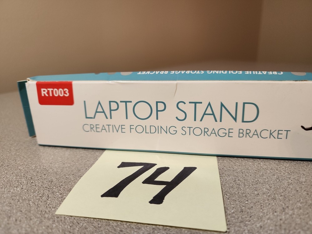 Portable RT003 Foldable Laptop Stand with Storage Space