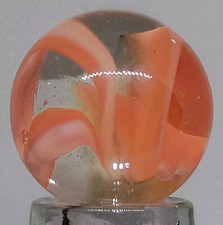 Vintage Vitro Hybrid Cat's Eye Marble .62 Inches Near-Mint Condition