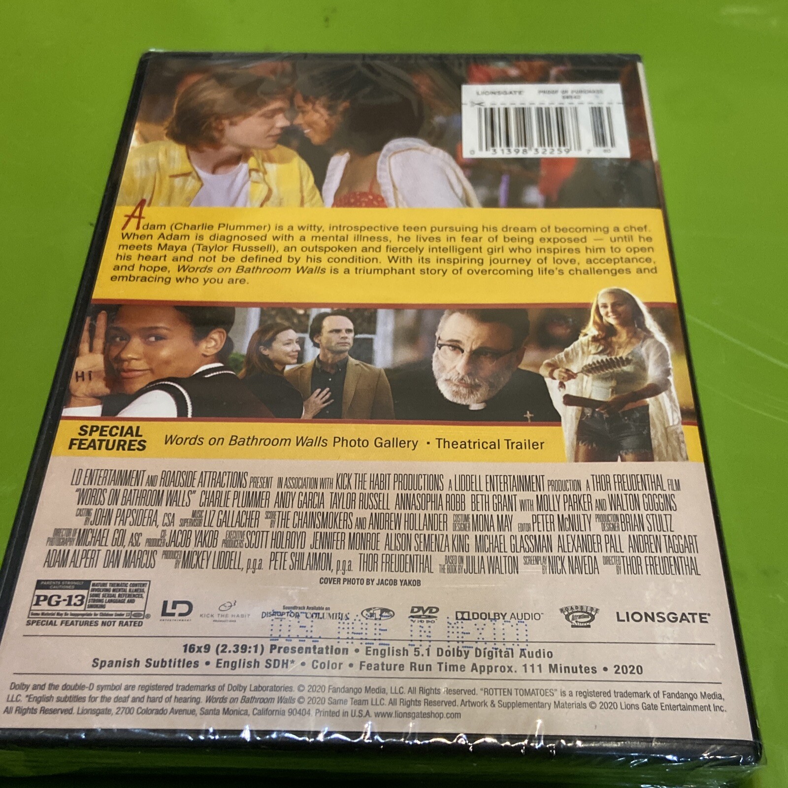 Words on Bathroom Walls (DVD, 2020) for sale online | eBay