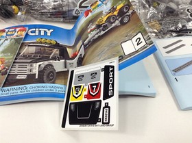 LEGO City 60148 ATV Race Teams | Open Box w/ Manuals - 2 of 3 Bags are Sealed