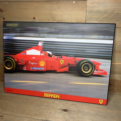 Ferrari F310B Cartiere Paolo Pigna 1997 Framed Poster Italy Formula One 27x19" - Picture 6 of 12