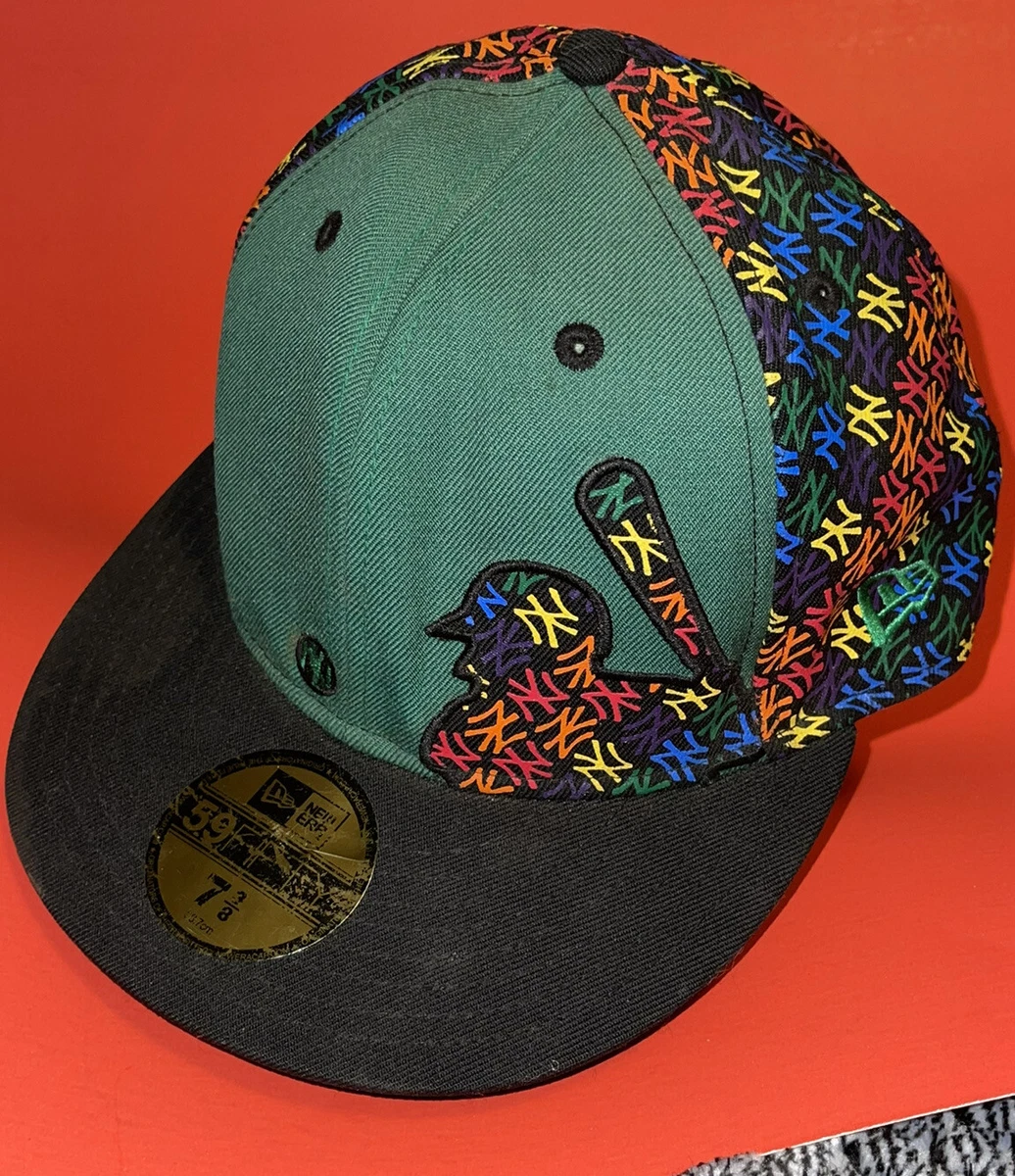 new york yankees rainbow hat
