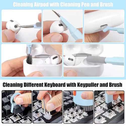 20 in 1 Cleaning Brush Electronic Devices Multi-Tool Cleaner for Keyboard Camera - Picture 6 of 18