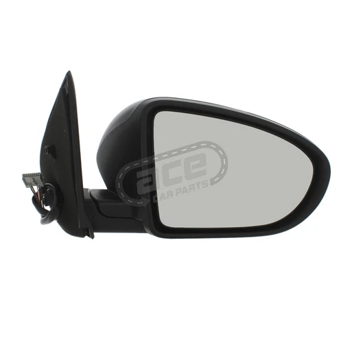 Electric Wing Door Mirror For Nissan Qashqai +2 J10 2007-2014 Black Right Hand