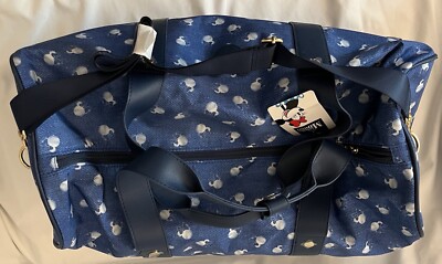 Bioworld Disney Minnie Mouse Rolling Duffel Bag Travel Carry on